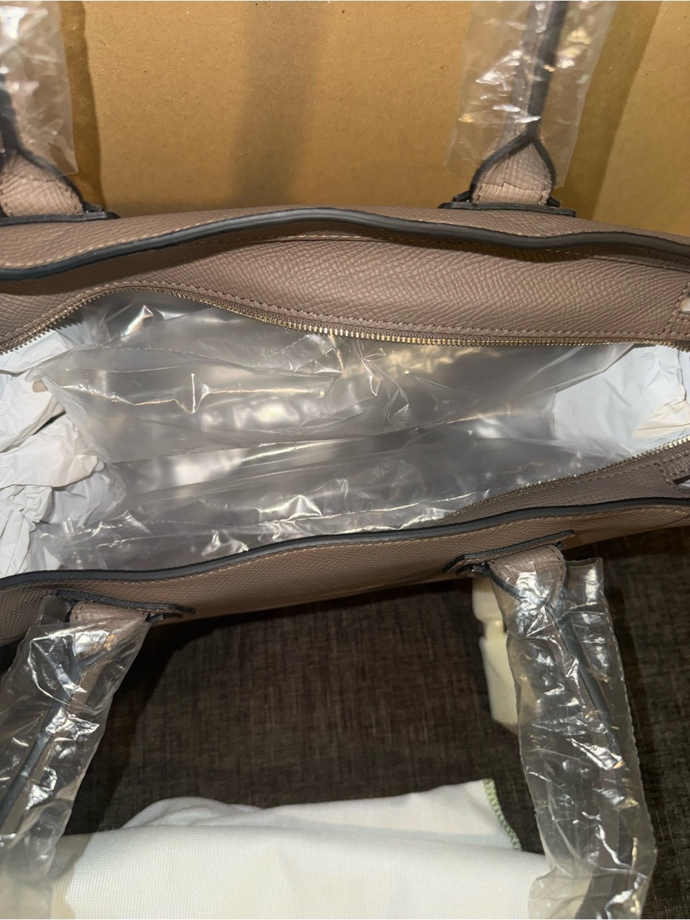 Longchamp Leather Mailbox Tote Bag - Picture 5 of 8